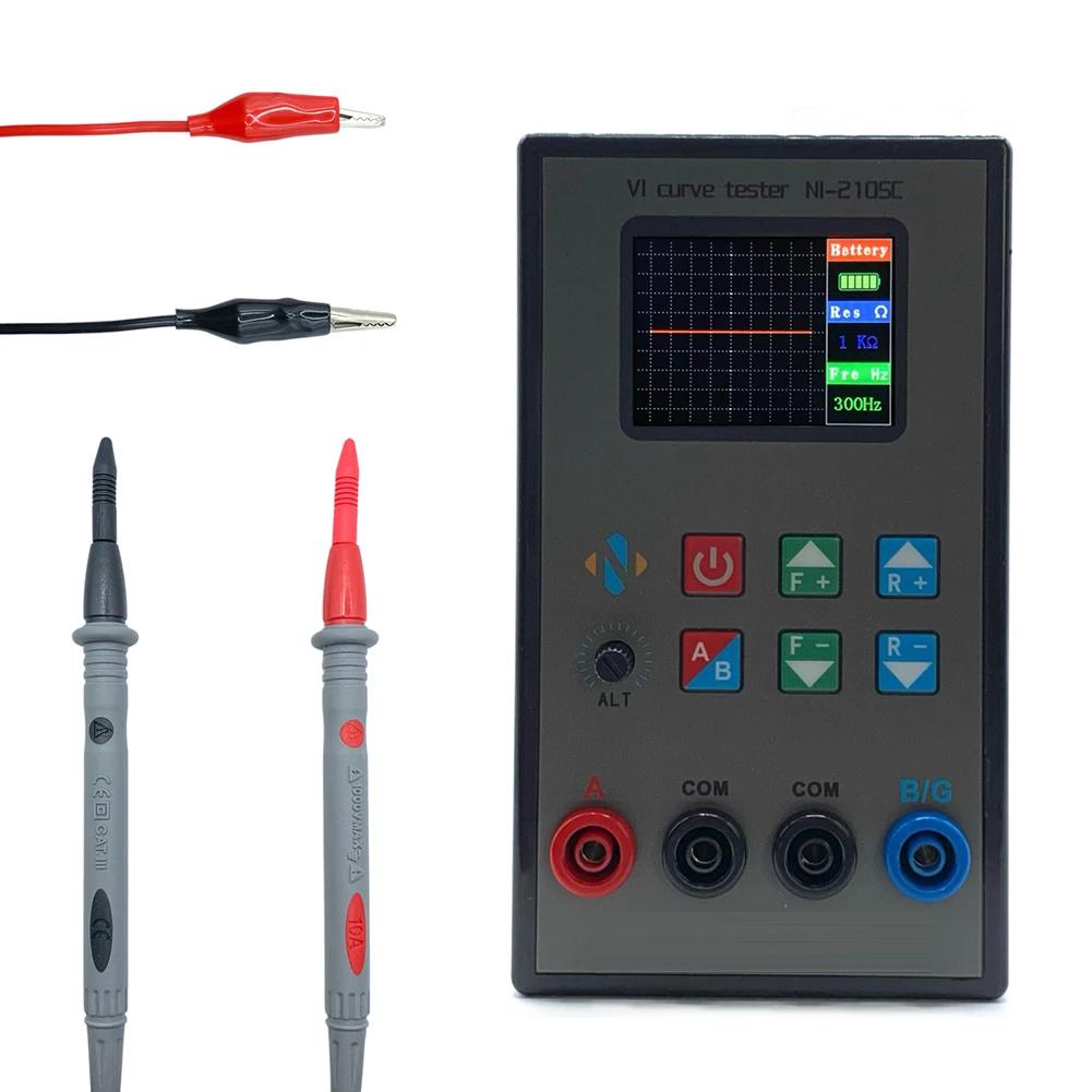 

1pc Dual-Channel Color Screen Analog Feature Analyzer VI Curve Tester Fault Tester For Electronic Device Comprehensive Testing China Mainland