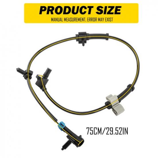 For 02-06 Cadillac Escalade GMC Yukon Left Front & Right ABS Wheel Speed Sensor