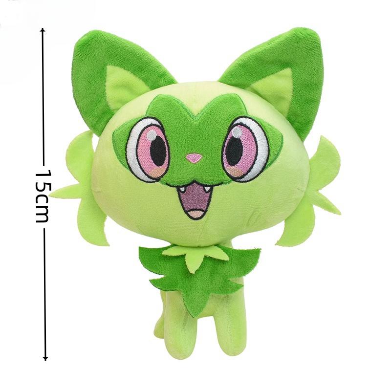 Scarlet Violet Sprigatito Evolution Plush Toy Cute Stuffed Doll Kids Gift