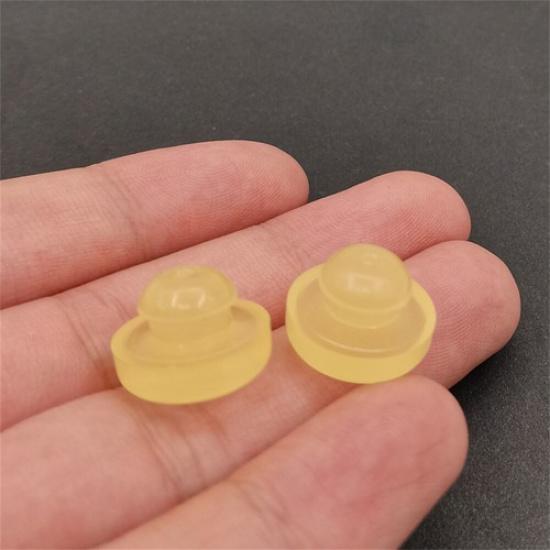 2Pcs Brake/Clutch Pedal Pad Rubber Stopper Set For Nissan & Infiniti 46584-S0100