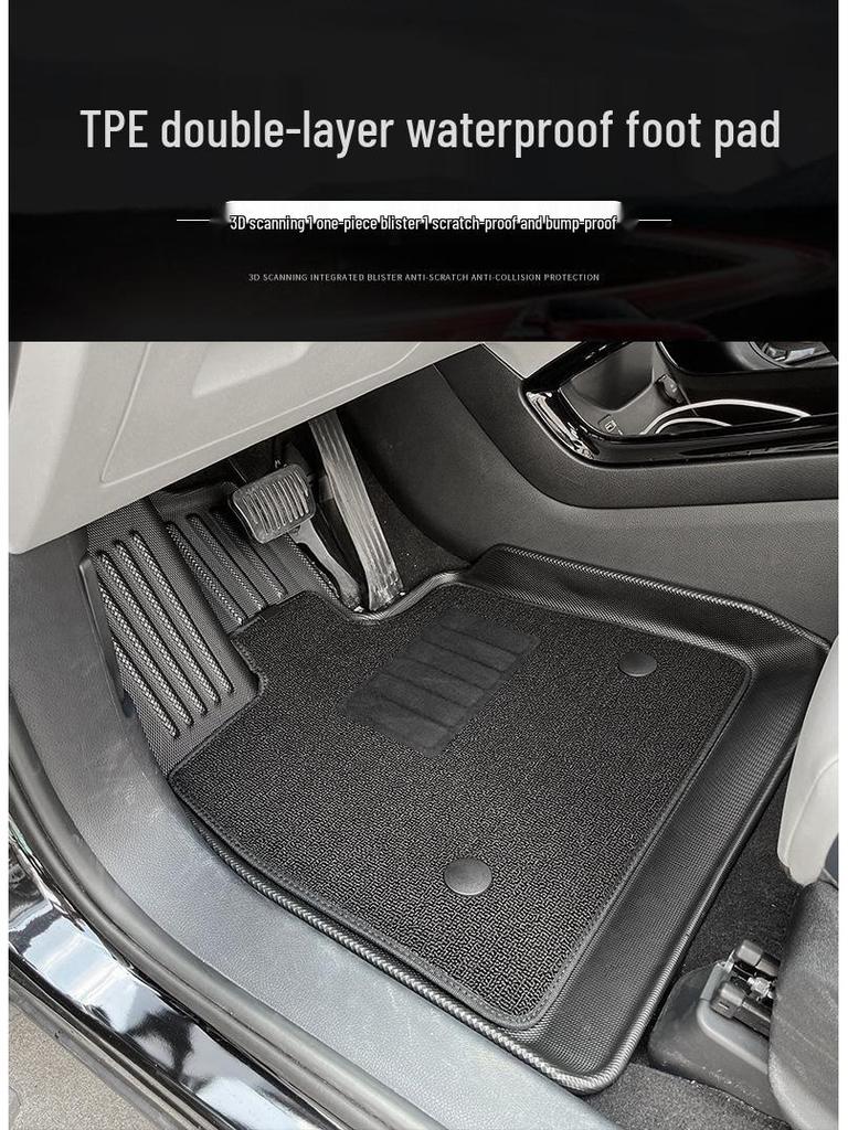 Kia EV5 2024 RHD Floor Mats: XPE, Eco-Friendly, Odorless, Waterproof Seat Cushions