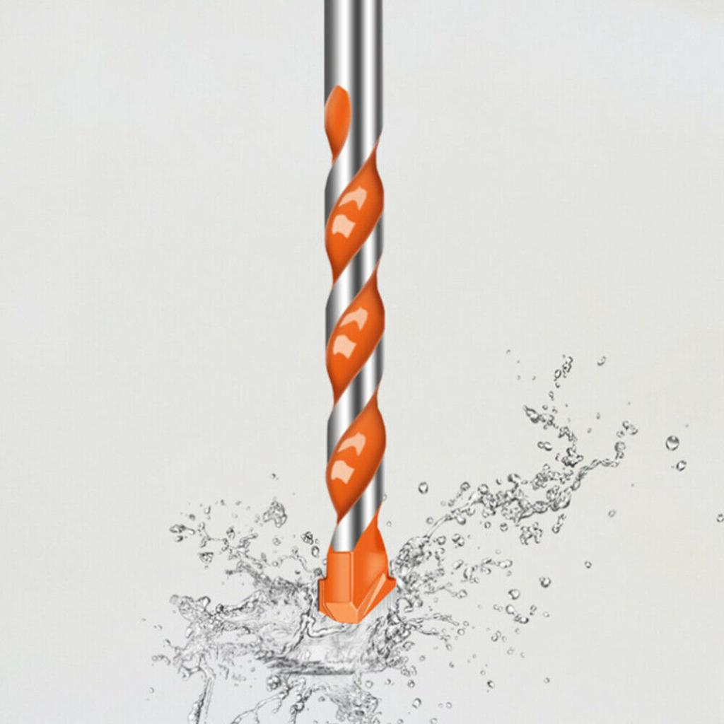 10Pcs Triangle Drill Bits Multifunctional Twist Drill Head Hand Tool Set New