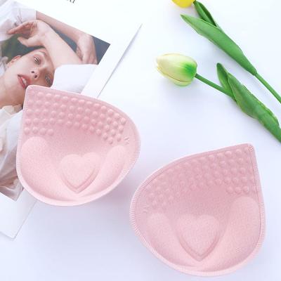 Lingerie Respirante Push Up Réutilisable Soutien-gorge Rembourrage pour Poitrine Coussinets pour Poitrine Inserts Rembourrage Bikini Accessoires Vêtements Femme