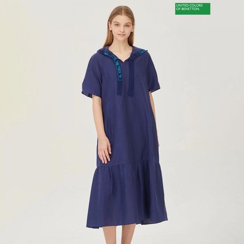 

[Benetton] Benetton Arem Dress Baopa6531 PK_pink/44