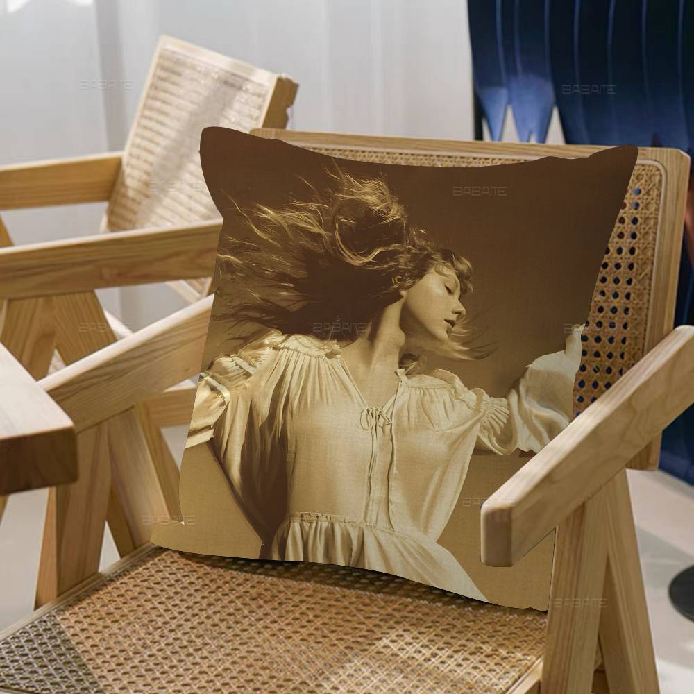 Cuscino Decorativo Classico Singer T-Taylor S-Swift Federa Federe Divano Soggiorno Arredamento Casa Personalizzato