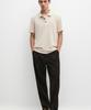 Masimodutti 100% Cotton Pique Polo Shirt