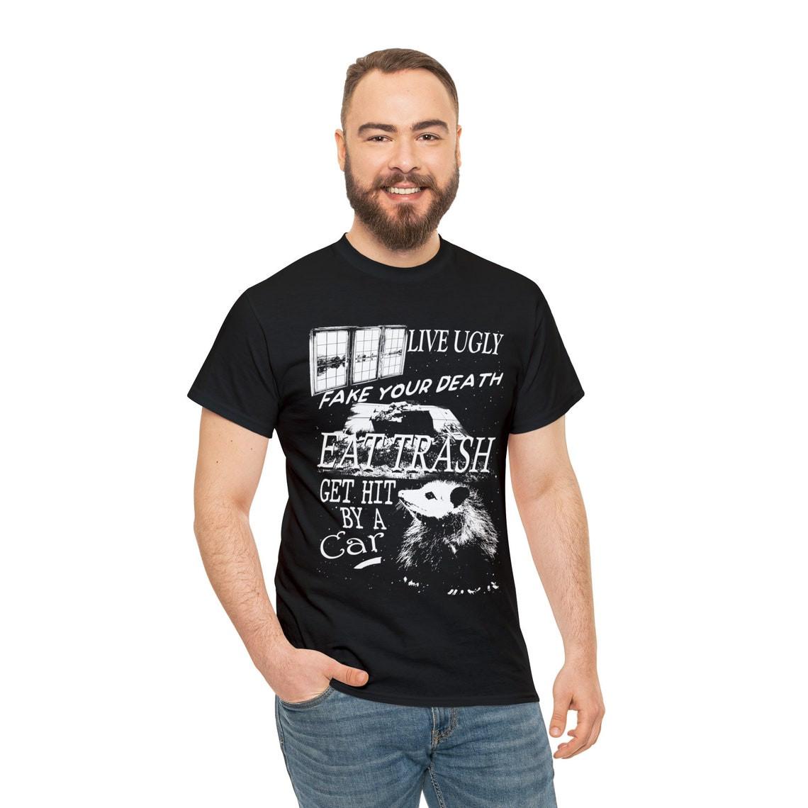 Opossum Quotes T-Shirt, Unisex tee XXL