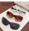 Nieuwe Verbonden Luxe Dames Zonnebril Oversized Vrouw Zonnebrillen Zwarte Bril Trendy Mannen Glas Lentes De Sol Mujer 2025