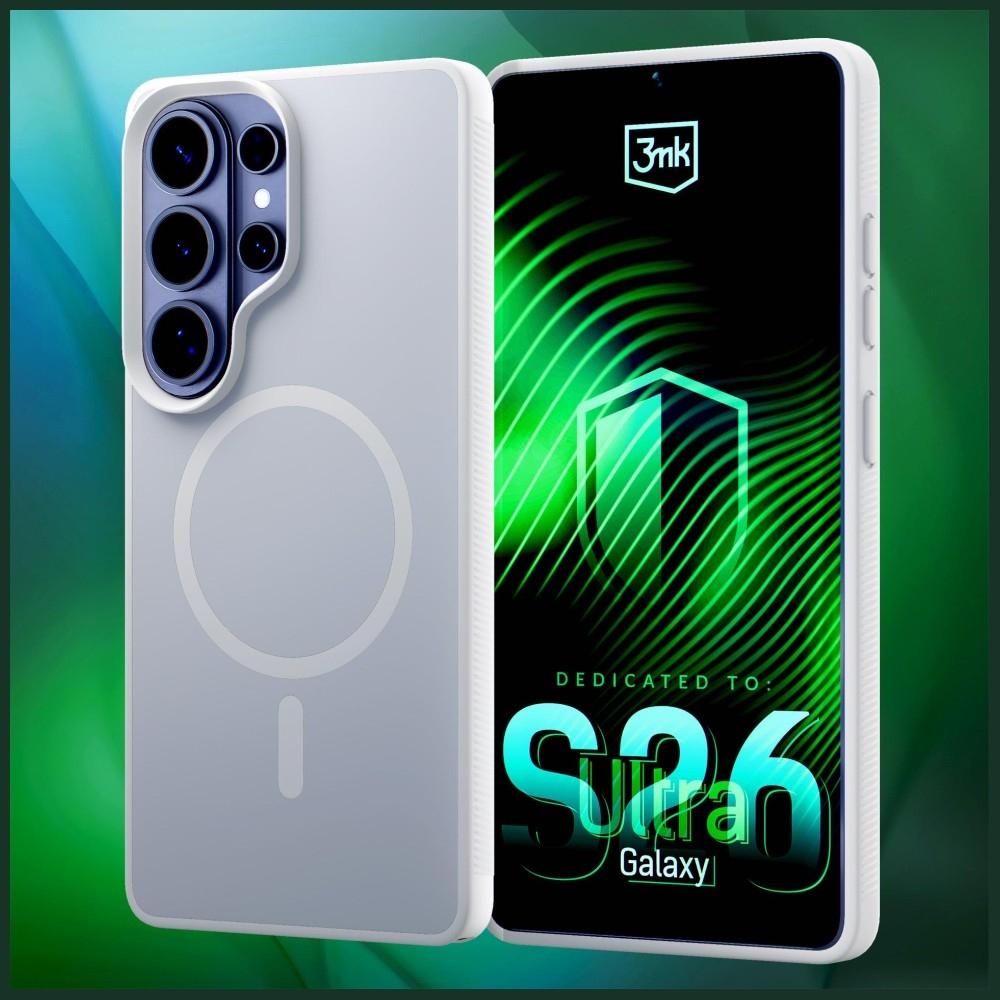 Etui 3Mk Smoke Magcase Do Samsung Galaxy S26 Ultra Biały