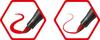 STABILO Pen 68 Water-Based Brush, 6-Color Set, 568-06-11