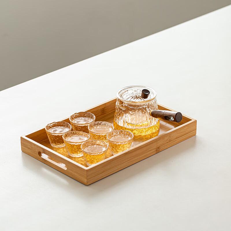 Japanese Glass Teapot Set with Tea Warmer