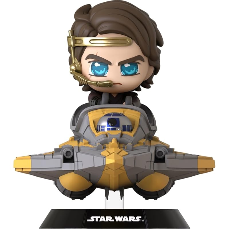 

Kosubi star wars collection movie star wars Anakin Skywalker & Jedi Starfighter (Delta 7B) #037 non scale figures
