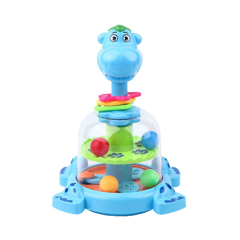 Kids Fun Giraffe Rotating Jumping Ball Rolling Beads Toy Baby Early Education Toy Finger Skill Training Montessori Baby Toy