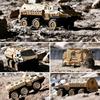 New 1:16 6Wd Armored Rc Car Simulation Military Transport Truck 360° Stunt High-Speed Climbing 2.4G Remote Control Model Boy Toy