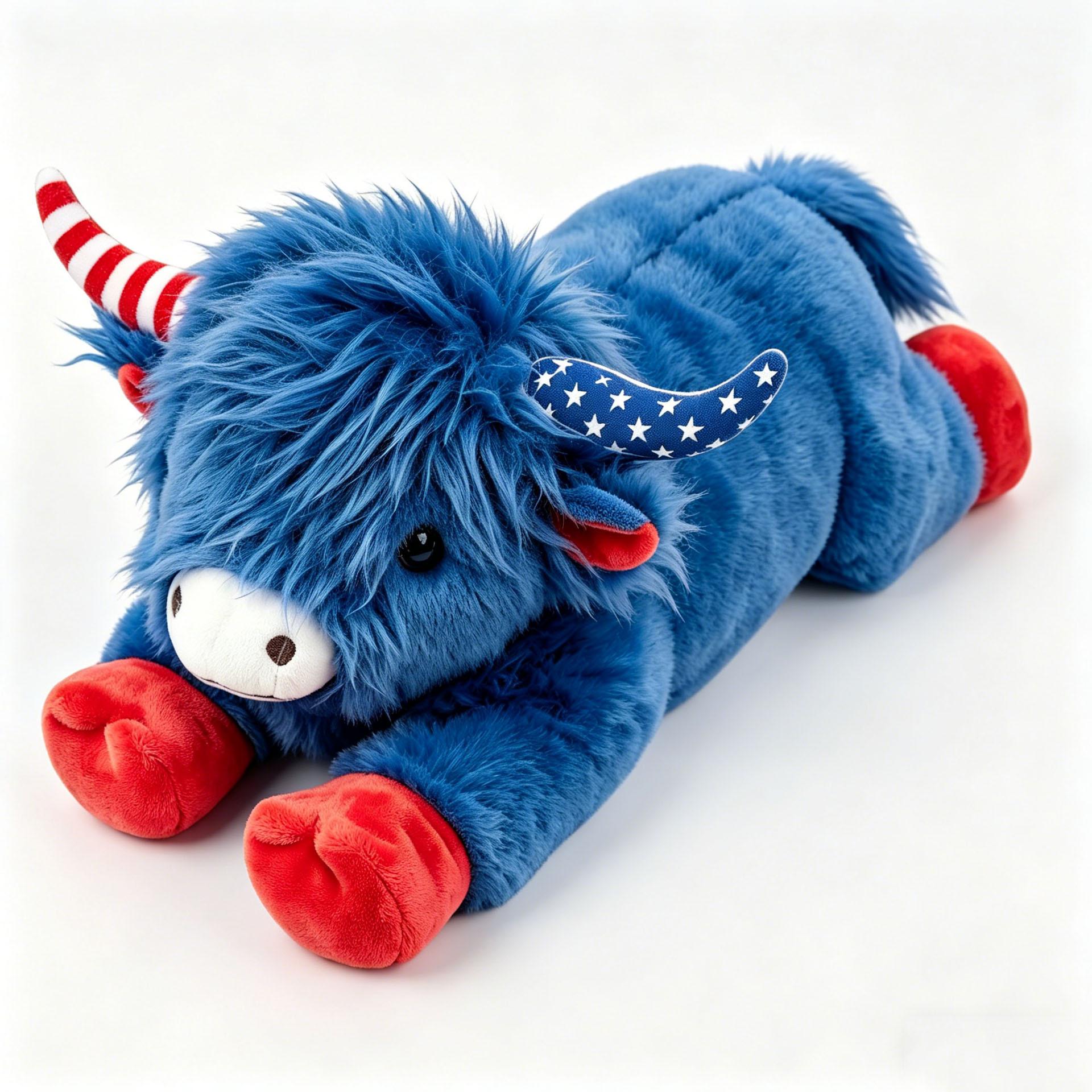 New Highland Cow Scottish Highland cow plush toy doll