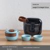 Shangqi Ru Kiln Portable Travel Tea Set