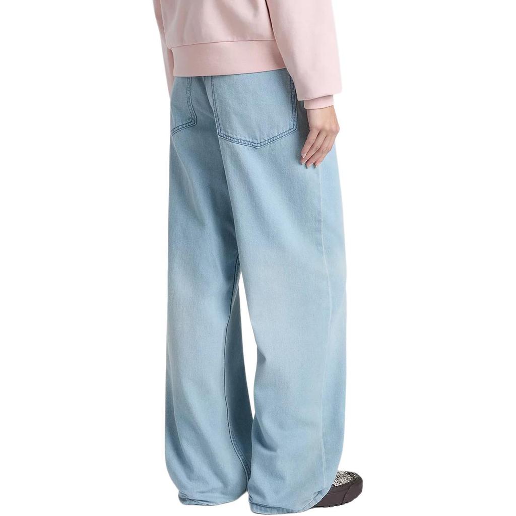 Vans Jeans Women's Light Blue Moderate Straight Fit Pants VN000MB5TTJ