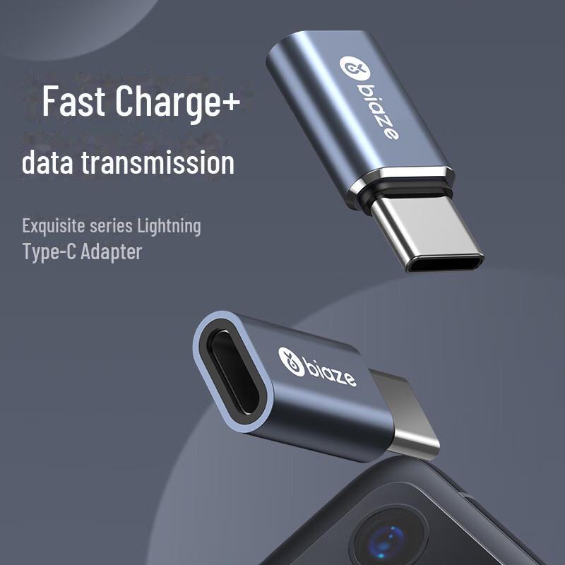 Biaz Lightning To Type-C Charging Cable for Apple and Android Devices