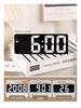 LED Mirror Desktop Clock: Digital Display Table Ornament & Student Alarm Clock