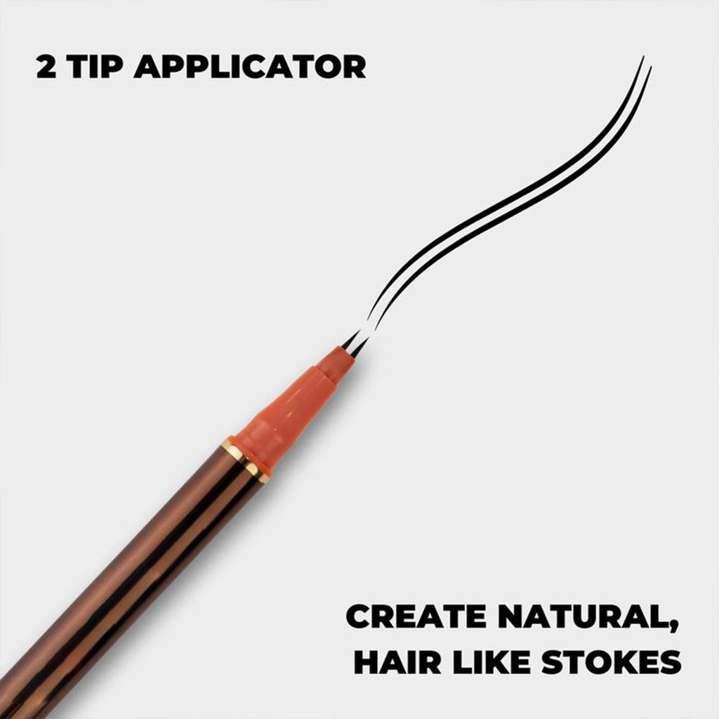 Long Lasting Eyebrow Pencil, Retractable Design, Available In Three Shades, For Creating A Natural-looking, Long-lasting Brow Look. 1ml