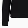 Armani Exchange SS24 Logo Embroidered Round Neck Long Sleeve Sweatshirt Women Sweatshirt Black 3DYMAA-YJ68Z-1200