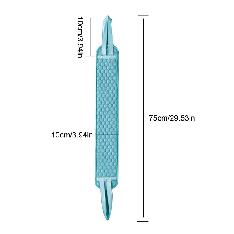 Shower Exfoliating Back Scrubber Bath Belt Towel Ball Glove Deep Mud Clean Korean Body Washcloth Japanese Rear Scrub Pull Strap