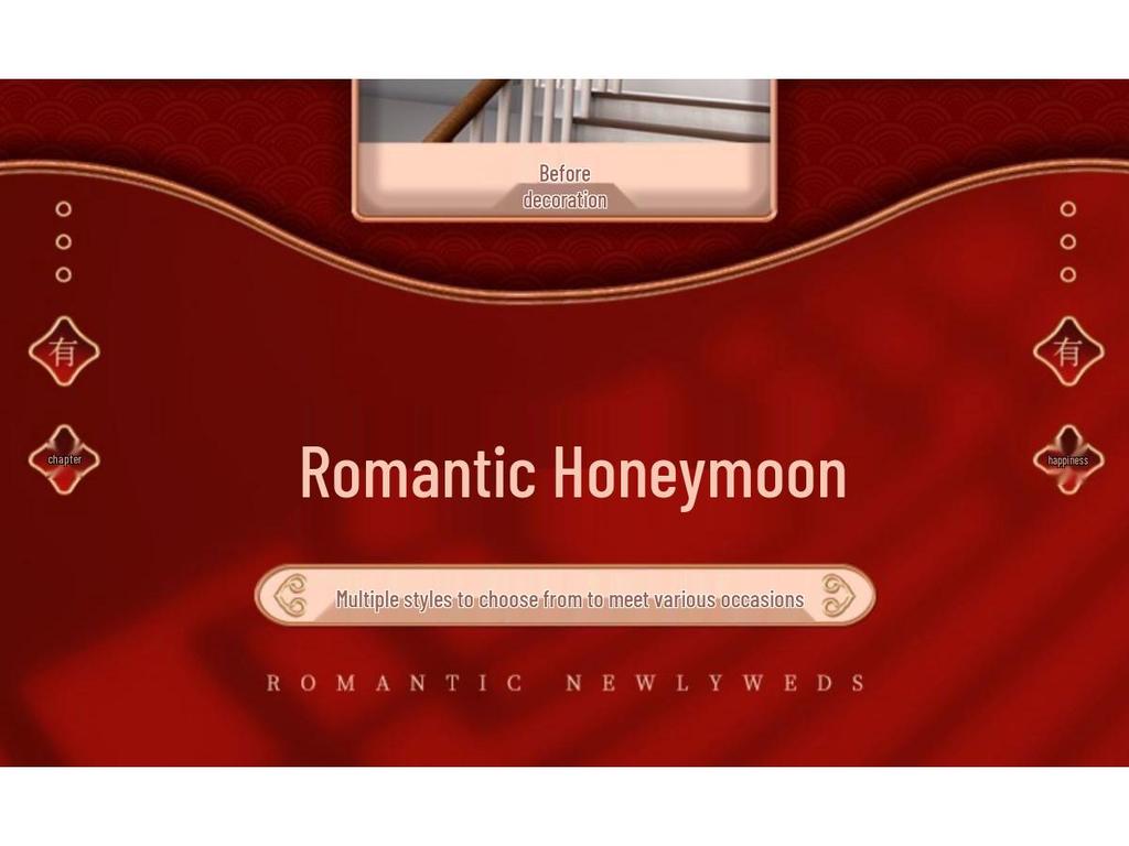 Creative Wedding Stair Railing Flowers & Bridal Room Decoration Set