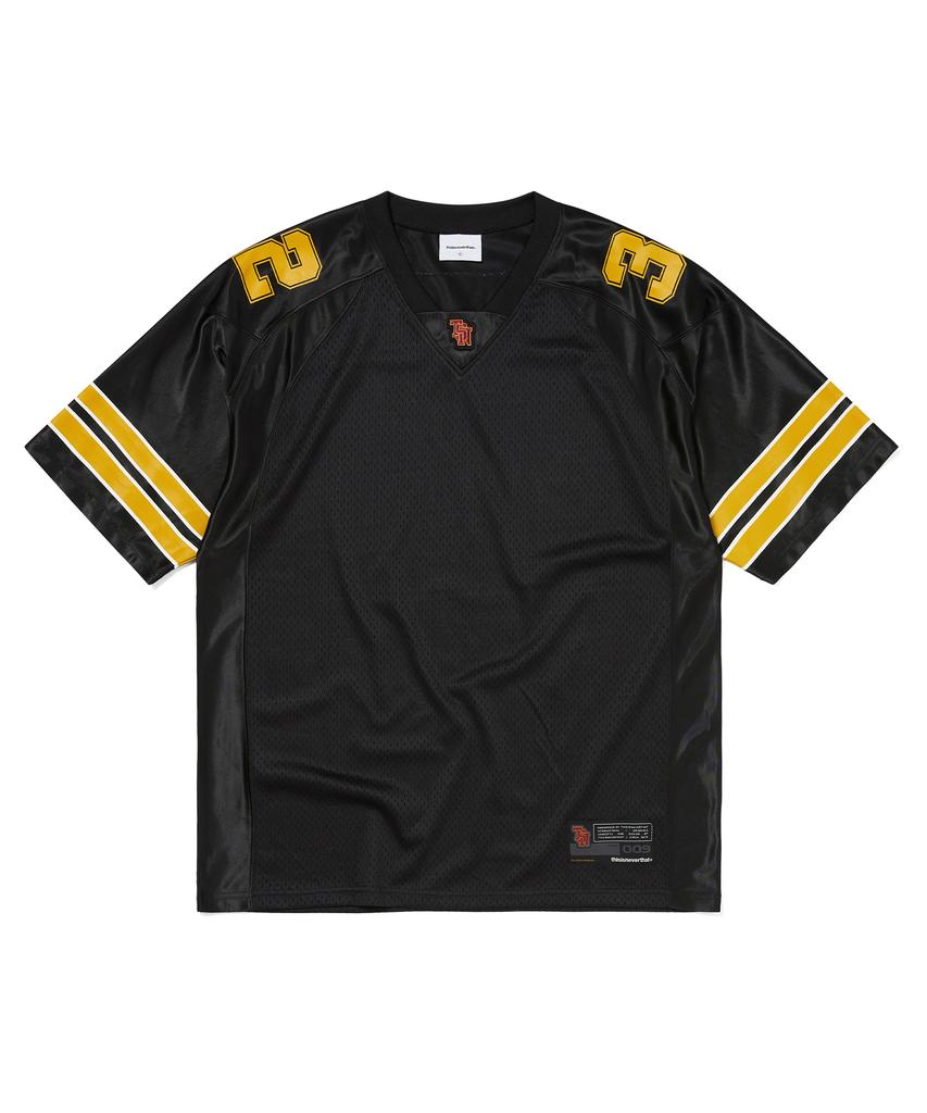 THISISNEVERTHAT Football Jersey Black