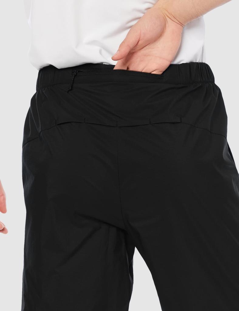 The North Face Swallowtail Vent Long Size M Pants, Men's, NB32285, Water-Repellent, Lightweight, Windproof, Black,