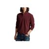 Polo Solid Logo Embroidered Long Sleeve Polo Shirt Men Tops 710680792-052