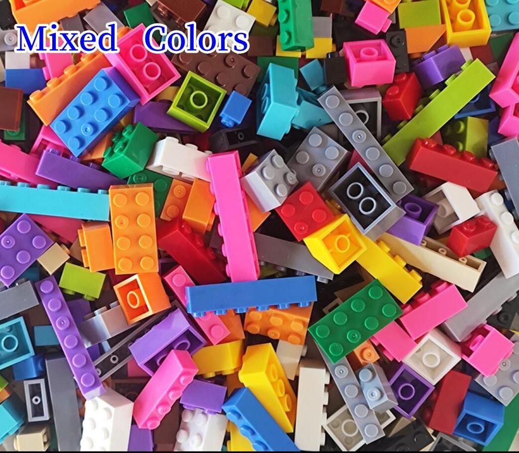 Dětské hračky Stavebnice Dárkový talíř Figurka 260g Asi 200ks Puzzle DIY pro děti 16 barev/smíšené barvy/chlapecký/dívčí styl