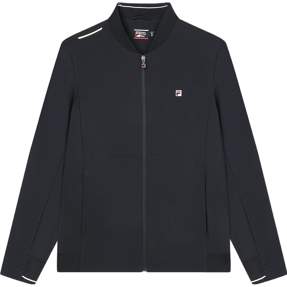 

FILA 2023 Winter New Woven Jacket Fashion Loose Solid Color Sweater Men outerwear Legendary-Blue F11M341704FNV XXL