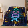 26 Style Gamer Zone Game Controller Flannel Blanket,Warm and Cozy Soft Throw Blanket for Home Bedroom Bed Sofa Travel Cover Kid
