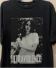 Vzácné černé unisex tričko Lana Del Rey Ultraviolence, Dárek pro fanouška Bavlna