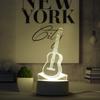 Customize Acrylic 3D Illusion LED Warm White Night Light for Living Room Kids Bedroom Decorative Lamp with USB Power