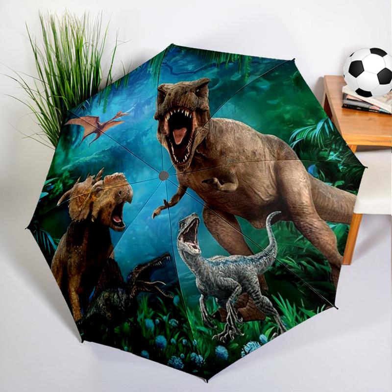 

1PC Tyrannosaurus Rex Umbrella Automatic Open/close, Sturdy Iron Frame & 8-Rib Struct, Umbrella for Women & Men, Christmas Gifts