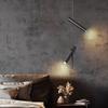 Retro LED pendant light modern minimalist rotating angle light living room bedroom shop decoration bedside lighting floor lamp