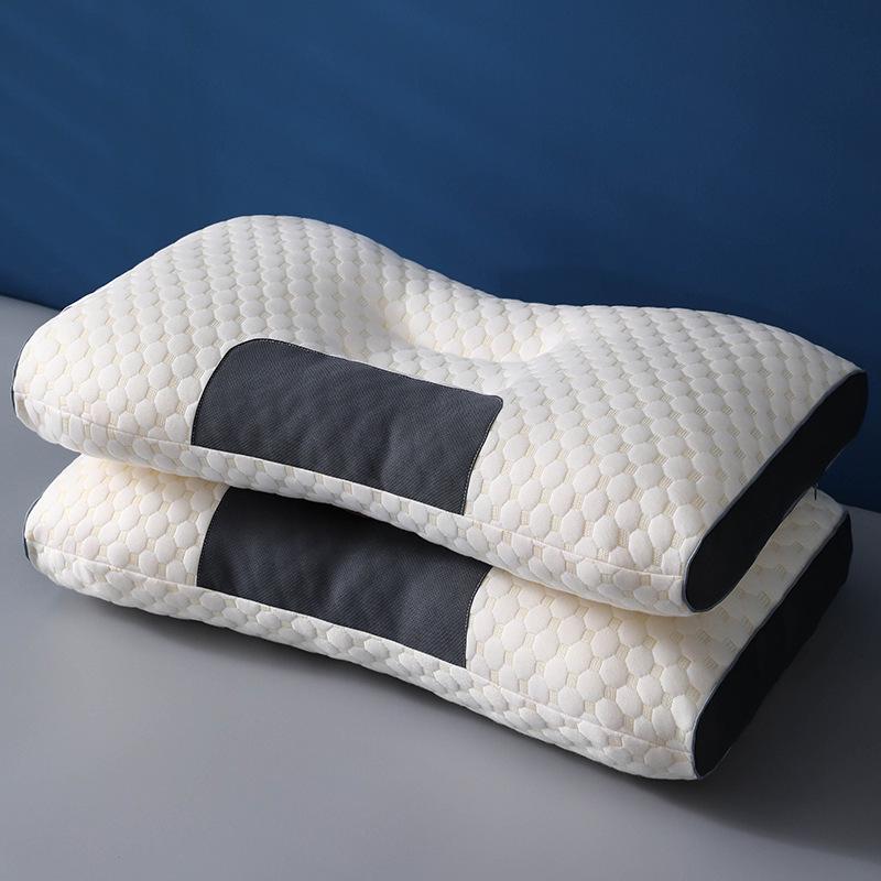 Poduszka pod szyję SPA - Trwały, nieodkształcający się rdzeń z dzianiny bawełnianej dla dorosłych - Idealna do użytku w domu, hotelu lub akademiku