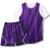 286 Fake Two-Piece Set, Basketball Jersey Set, Adult Men'S And Women'S Print Jersey, With Pockets On Both Sides 3Xs-6Xl