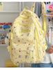 Schoolbag Fresh and Sweet Cartoon Print Backpack Female Anti-splash Nylon Computer Backpack Ins Niche Backpack Female