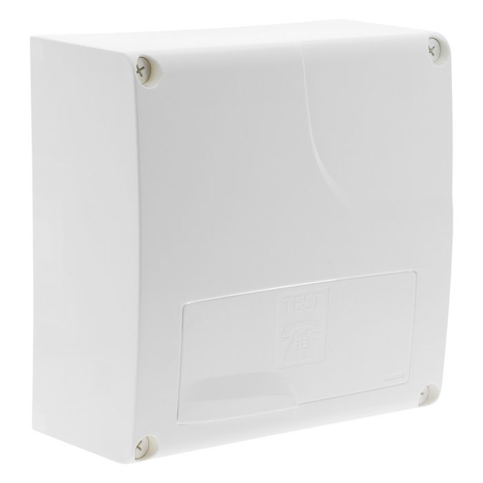 Coffret de Communication de grade 1 avec 8 prises RJ45