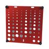 Wall Mountable Thread Checker Gauge for Quick Easy Sorting Home Profession Use Bolt Identification with Drill Bit Gauge