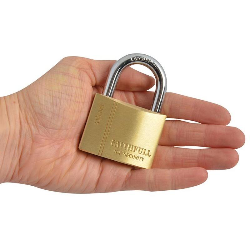 Faithfull Brass Padlock