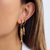European and American stainless steel fish earrings earrings design sense niche stud earrings explosion