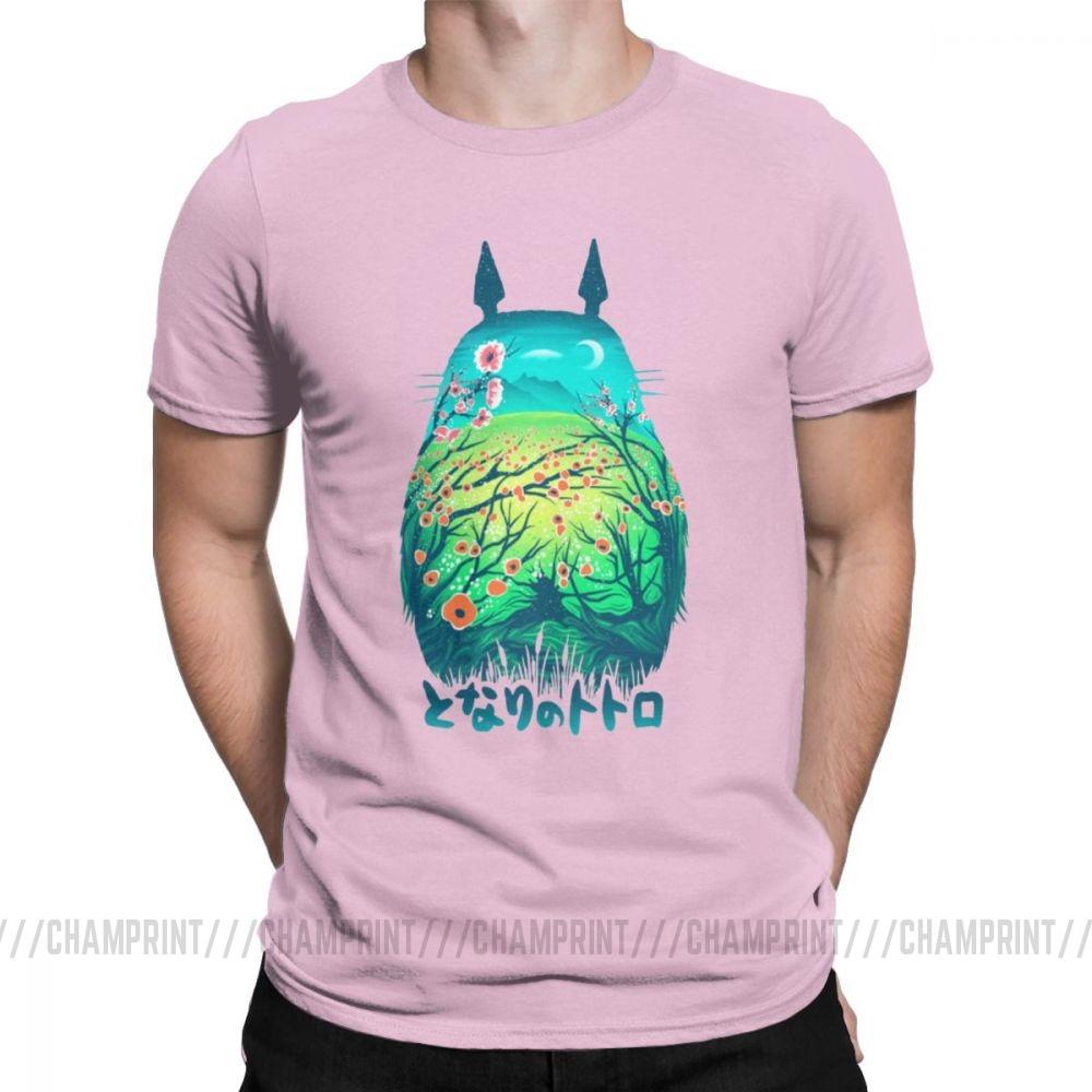 Men S T Shirt He Is My Neighbor Totoro Novelty 100 Cotton Tee Shirt Short Sleeve