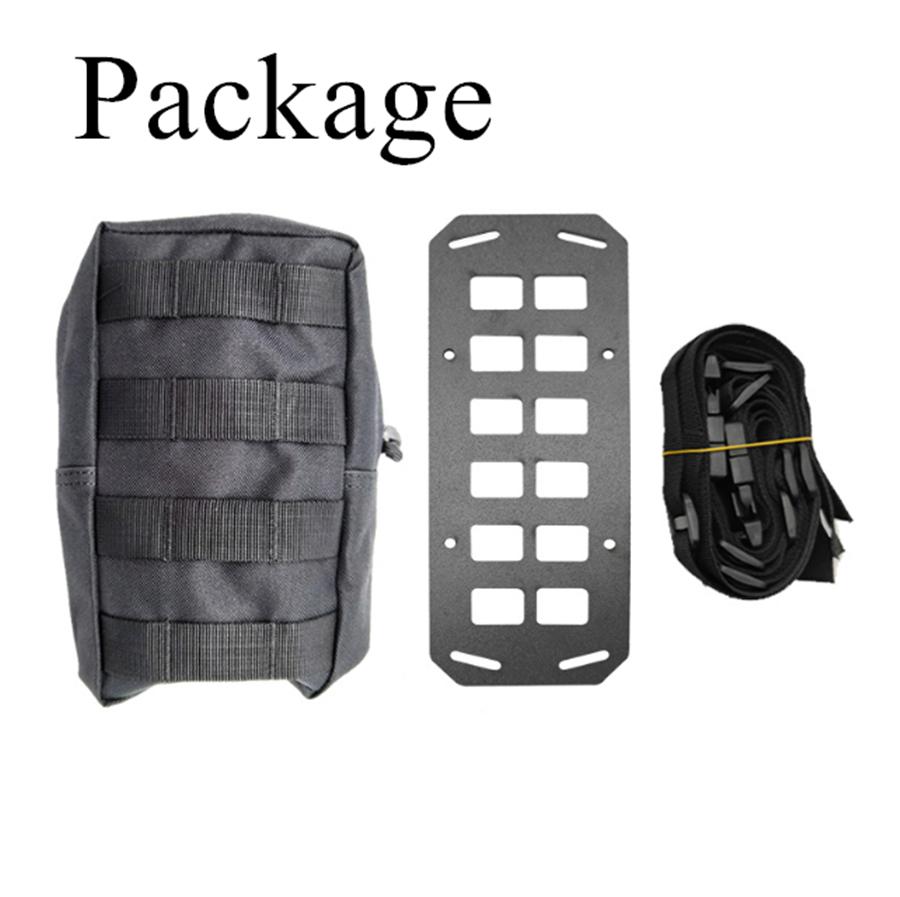 Tactical Rigid MOLLE Panel Vehicle Car Seat Side Back Gun Rack Display Storage