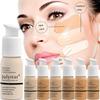 Liquid Foundation Concealer Face Naturally Flawless Matte Oil-Control Waterproof Long Lasting Foundation 30ml 10 Colors Optional