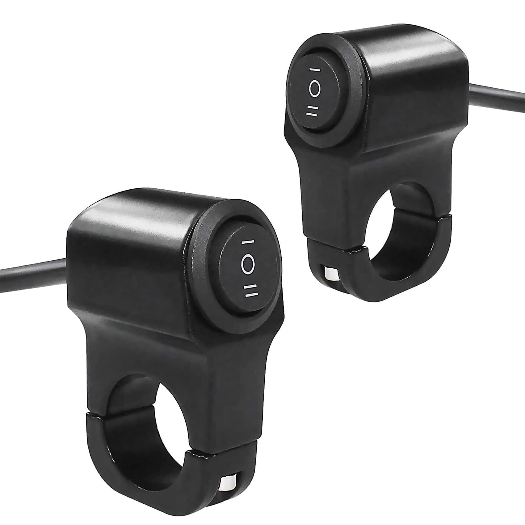 

YFFSFDC Motorcycle Switch Waterproof 22mm Headlight Fog Spotlight Handle Switch Easy Installation for Handlebar Auto Bike 2pcs (ON/OFF/ON) 2pcs ON/OFF/ON