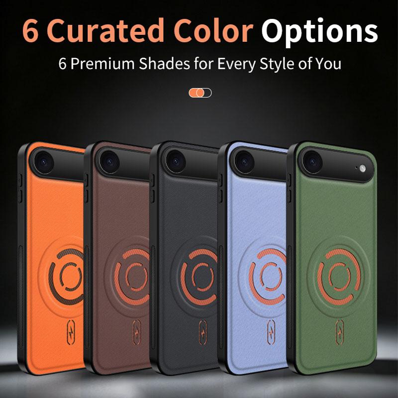 For Apple iPhone 17 Air Case Apple iPhone Air 2 Cover Phone Case Luxury Magnetic Silicone ShockProof Protective Back Cover Coque