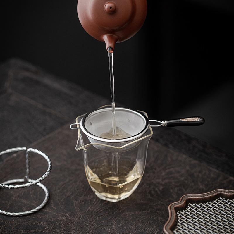 304 Stainless Steel Gongfu Tea Infuser and Strainer Set